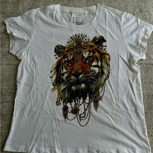 Camilla Slim Fit Round Neck T-Shirt Road To Richesse sz S NWOT